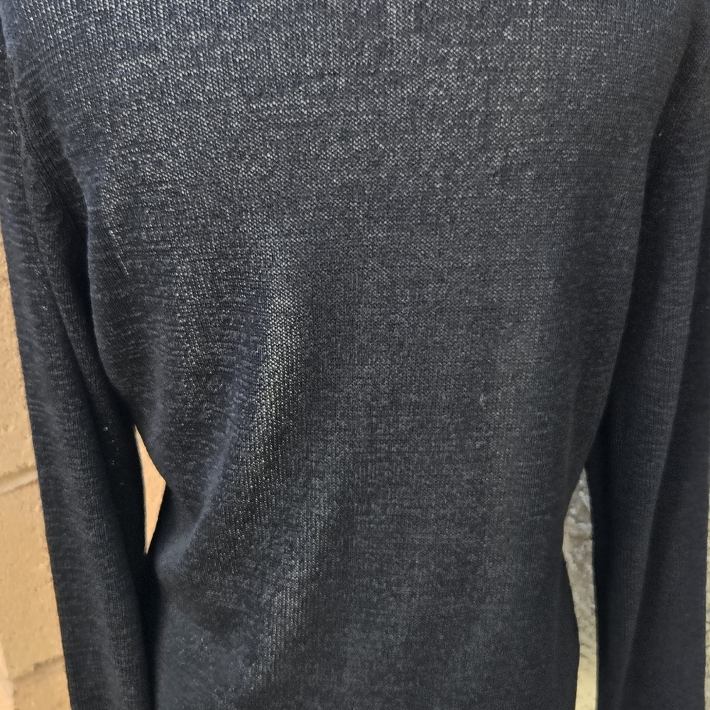 St Michael From Marks & Spencer Women’s Black V-Neck Button Cardigan Sweater - Picture 6 of 7